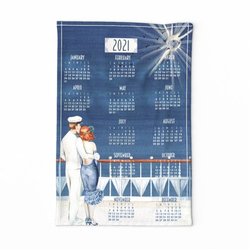 All The 20s 2021 Tea Towel Calendar
